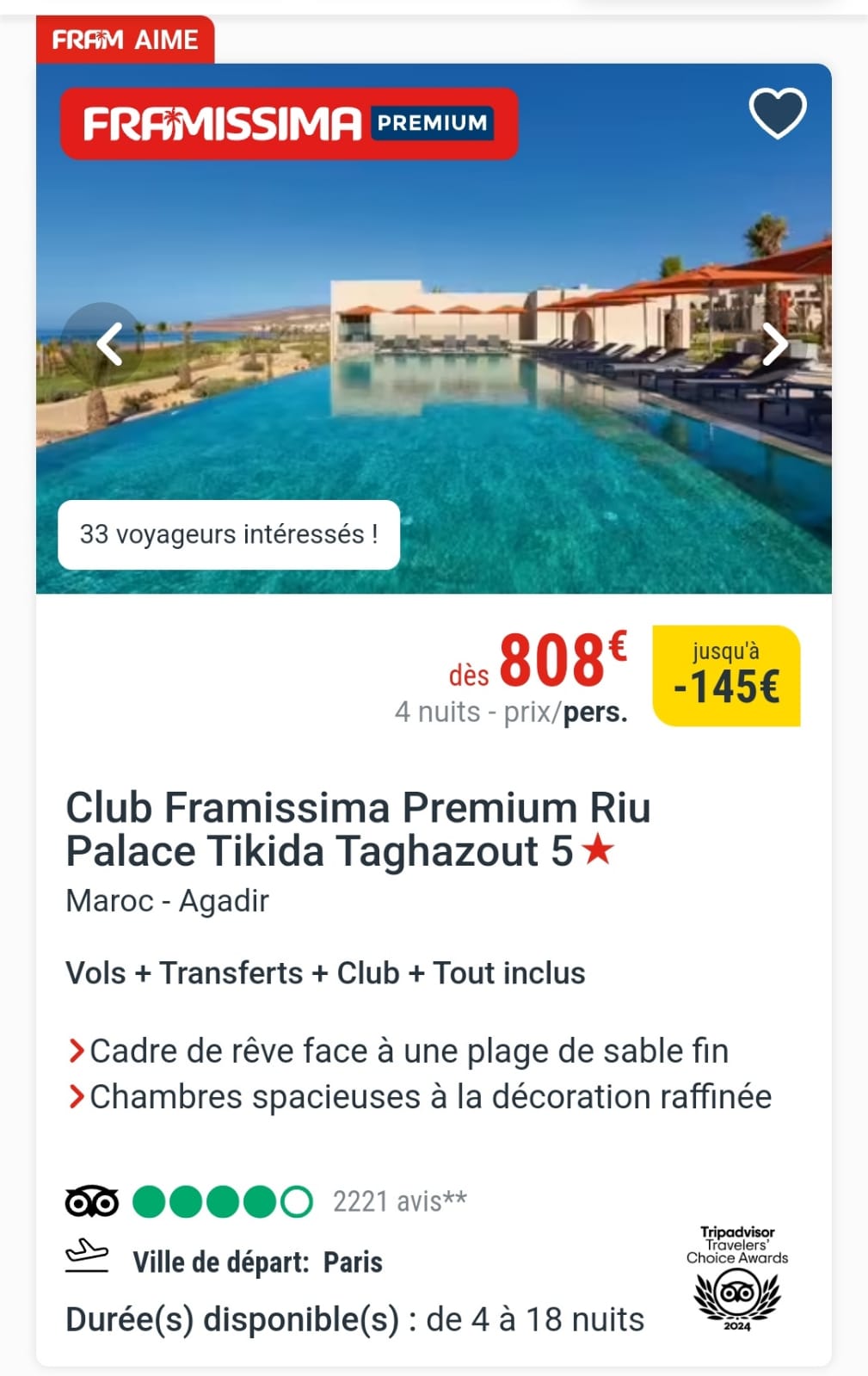FRAMISSIMA PREMIUM AGADIR